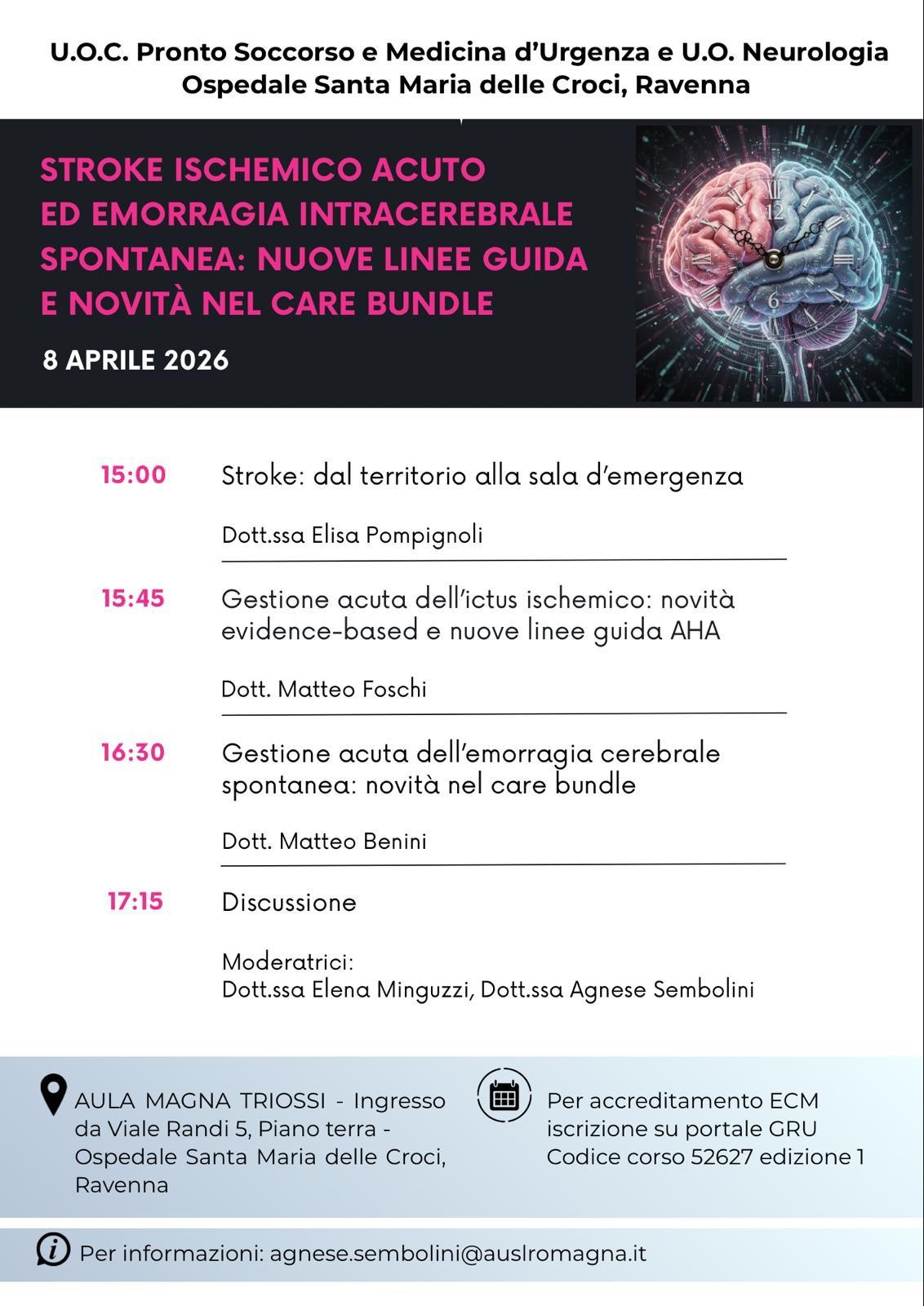 Evento ECM Stroke 2026